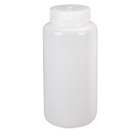 Wide-Mouth Bottles, Round, 8 oz., Plastic HB008 | Oxymax Inc
