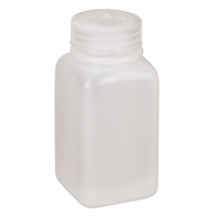 Easy-Grip Space-Saver Bottles, Square, 6 oz., Plastic HB015 | Oxymax Inc