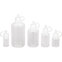 Narrow-Mouth Bottles, Round, 1/2 oz., Plastic Oxymax Inc