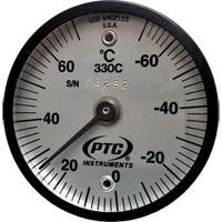 Thermomètre de surface magnétique, Contact, Analogique, -56.7-21.1°F (-70-70°C) HB678 | Oxymax Inc