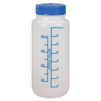 Wide-Mouth Bottles, Round, 16 oz., Plastic HC678 | Oxymax Inc