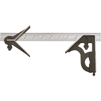 &eacute;querres mixtes &agrave; t&ecirc;te carr&eacute;e & centre - S&eacute;rie No 11HC, avec t&ecirc;te en fonte, 18" lo, 1/16" Graduations, Acier, Ordinaire Oxymax Inc