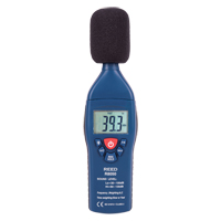 Sonomètre avec certificat ISO, Gamme de mesure 35 - 100 dB/65 - 135 dB NJW186 | Oxymax Inc