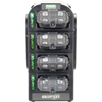 Chargeur à appareils multiples Galaxy<sup>MD</sup> GX2 pour Altair<sup>MD</sup> 5X, Compatible avec Détecteur de gaz de la famille MSA Altair HZ213 | Oxymax Inc