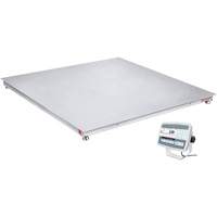 Balance de plancher lavable DEFENDER 5000, Capacit&eacute; de 2500 lb, 48" la x 48" lo Oxymax Inc