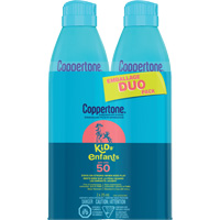 Kids Water Resistant Sunscreen, SPF 50, Aerosol Oxymax Inc