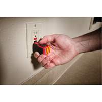 Voltage Detector & GFCI Receptacle Tester Kit, 50 V - 1000 V, Display & Sound Alert Oxymax Inc