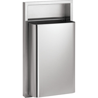 Waste Receptacles, Stainless Steel, 12 US gal. Oxymax Inc