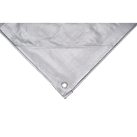 B&acirc;che, Super robuste, Argent, 10' x 8' x 12 mils Oxymax Inc