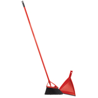 Oskar Broom with Dustpan, 56" Long Oxymax Inc