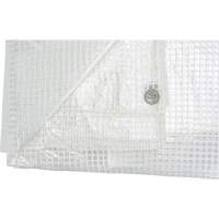Clear Tarp, 12' x 10' x 8 mils Oxymax Inc