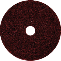 Floor Maintenance Pads, 17", Stripping, Brown Oxymax Inc