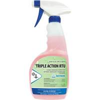 Triple Action - Cleaner, Degreaser, and Disinfectant, 750 ml, Trigger Bottle Oxymax Inc
