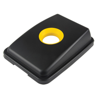 Waste Classification - Lid, Open Lid, Plastic, Fits Container Size: 17-1/4" x 12-1/2" Oxymax Inc