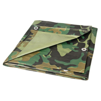B&acirc;che, Robuste, Camouflage, 6' x 8' x 6 mils Oxymax Inc