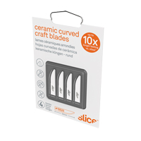 Slice™ Lames incurvées de couteau à bout arrondi en céramique, Style Simple JI466 | Oxymax Inc