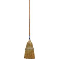Industrial Corn Broom, 3-String, Wood Handle Oxymax Inc