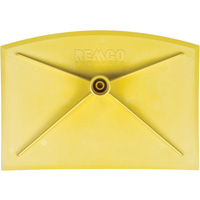 Food Hygiene Scraper, Yellow, 8" W x 11-1/4" L Oxymax Inc