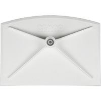 Food Hygiene Scraper, White, 8" W x 11-1/4" L Oxymax Inc