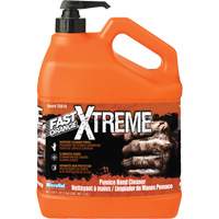Nettoyant professionnel pour les mains Xtreme, Pierre ponce, 3,78 L, Bouteille à pompe, Orange JK707 | Oxymax Inc