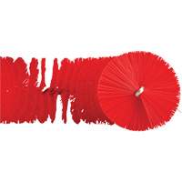 Hooked Brush, Medium/Stiff Bristles, 15-1/2" Long, Red Oxymax Inc