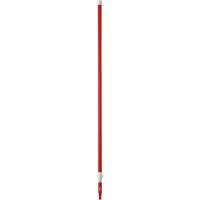 Manche de brosse pour plateforme, Brosse/Support &agrave; tampon, Rouge, T&eacute;lescopique, 62"-113" lo Oxymax Inc
