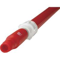 Manche de brosse pour plateforme, Brosse/Support &agrave; tampon, Rouge, T&eacute;lescopique, 62"-113" lo Oxymax Inc