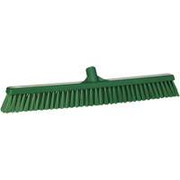 Balai-brosse &agrave; soies combin&eacute;es, Crins Cors&eacute;/Fin, 24", Polyester, Vert Oxymax Inc