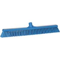 Balai-brosse &agrave; soies combin&eacute;es, Crins Cors&eacute;/Fin, 24", Polyester, Bleu Oxymax Inc