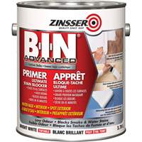 Appr&ecirc;t avanc&eacute; &agrave; base de gomme-laque synth&eacute;tique B-I-N, 3,78 L, Gallon, Blanc brillant teintable Oxymax Inc