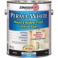 Peinture intérieure Mold & Mildew-Proof<sup>MC</sup> Perma-White<sup>MD</sup>, 3,78 L, Gallon, Blanc JL320 | Oxymax Inc