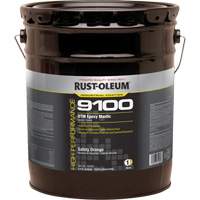 Base de mastic &eacute;poxy DTM du syst&egrave;me 9100, Orange s&eacute;curit&eacute;, 5 gal., Seau Oxymax Inc
