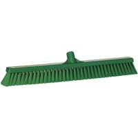 T&ecirc;te de balai-brosse pour petites particules, Crins Fin, 24", Polyester, Vert Oxymax Inc