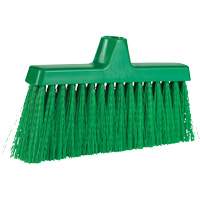 ColorCore Angle Head Broom, Medium Bristles, 10", Polypropylene, Green Oxymax Inc