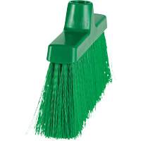 ColorCore Angle Head Broom, Medium Bristles, 10", Polypropylene, Green Oxymax Inc