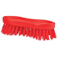 ColorCore Hand Brush, Stiff Bristles, 6" Long, Red Oxymax Inc