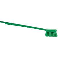 ColorCore Long Handle Brush, Stiff Bristles, 20" Long, Green Oxymax Inc