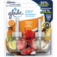 Glade&reg; PlugIns&reg; Scented Oil Refills, Hawaiian Breeze&reg;, Cartridge Oxymax Inc
