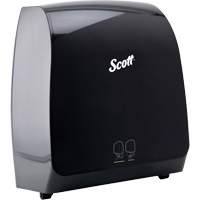 Distributeur de serviettes en rouleaux durs Scott Pro, &eacute;lectronique/Sans contact, 12,66" la x 9,18" p x 16,44" h Oxymax Inc