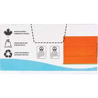 Industrial Garbage Bags, Utility, 24" W x 22" L, 0.64 mils, Black, 26 L (7 Gal.) Capacity Oxymax Inc