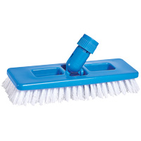 Brosse universelle &agrave; r&eacute;curer et pour coulis, 9" l, Soies Polypropyl&egrave;ne, Blanc Oxymax Inc