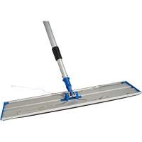 Static Attack Dust Mop Frame & Telescopic Handle, 24", Aluminum Oxymax Inc