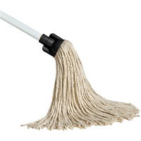 Vadrouille &agrave; laver amovible &agrave; franges boucl&eacute;es, Coton, 12 oz, Style Coup&eacute; Oxymax Inc