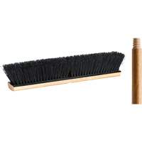 Balai-brosse avec manche, 18", Moyen, Soies Tampico Oxymax Inc