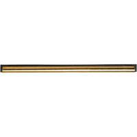 Window Squeegee Channel and Rubber, 14", Rubber, Brass Frame Oxymax Inc