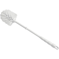 Bowl Brush, 15-1/2" L, Polypropylene Bristles, Red/White Oxymax Inc