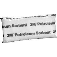 Petroleum Sorbent Mini-Pillow, Oil Only, 15" L x 7" W, 12.7 gal Absorbency/Pkg. JN163 | Oxymax Inc