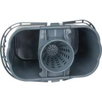Seau et essoreuse pour vadrouille, Passoire, 3,75 gal. US (15 pintes), Gris Oxymax Inc