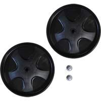 Replacement Wheels & Push Caps for Waste Dolly Oxymax Inc
