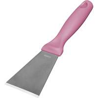 Large Stainless Steel Scraper, Pink, 3" W x 9" L Oxymax Inc